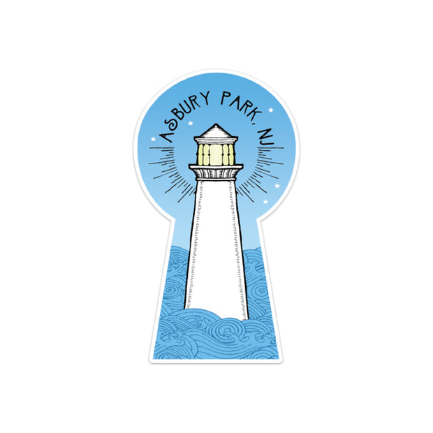 Porkchop Lighthouse Sticker