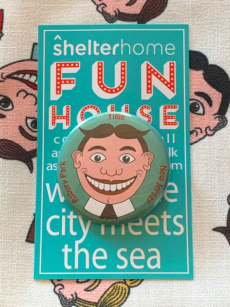 Tillie 2 1/4 Button Pin – Asbury Park Fun House