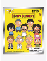Bob's Burgers Figural Bag Clip Series 1