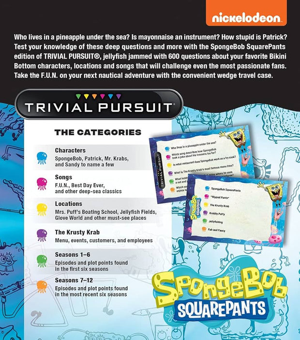 TRIVIAL PURSUIT Spongebob