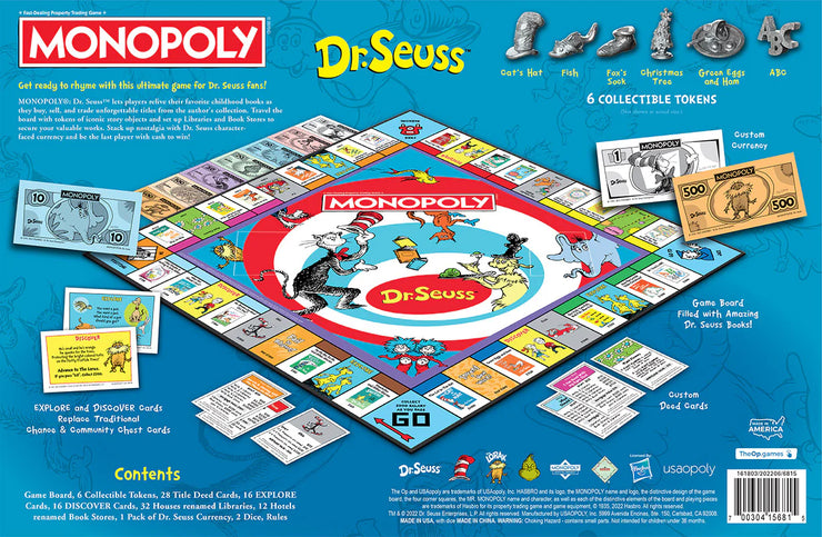 Monopoly Dr. Seuss