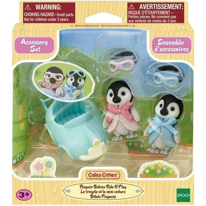 Calico Critters Penguin Babies Ride n' Play