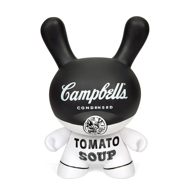 Warhol SOUP Masterpiece B&W Dunny 8"