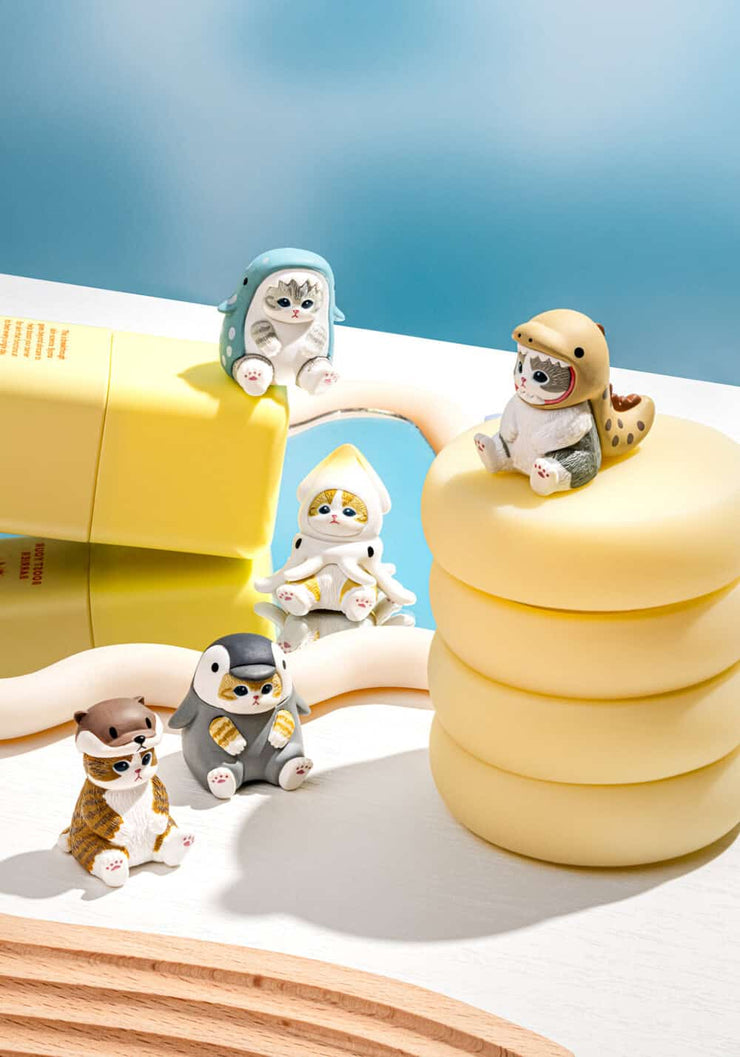 Mofusand Marine Life Meow Sitting Pose Blind Box