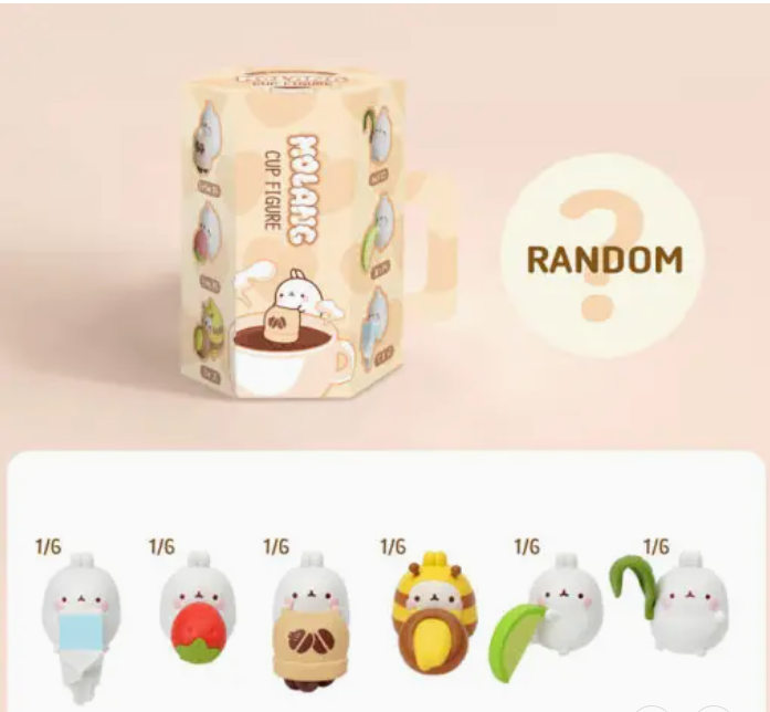 Molang Cup Figure Blind Box