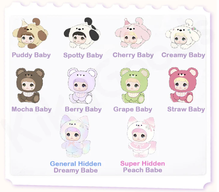 Nommi Baby Plush Blind Box