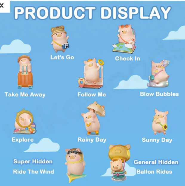 Lulu the Piggy Travel Series Blind Box