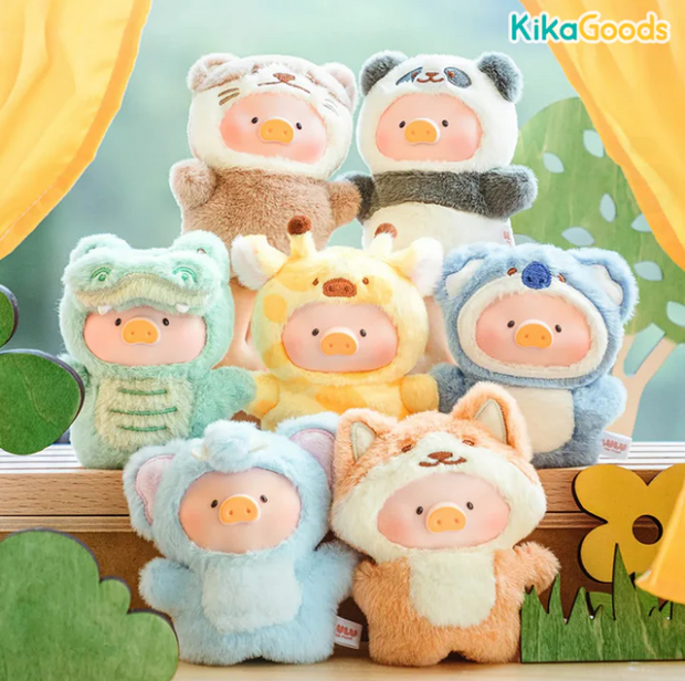 Lulu the Piggy Animal Party Forest Theater Vinyl Finger Puppet