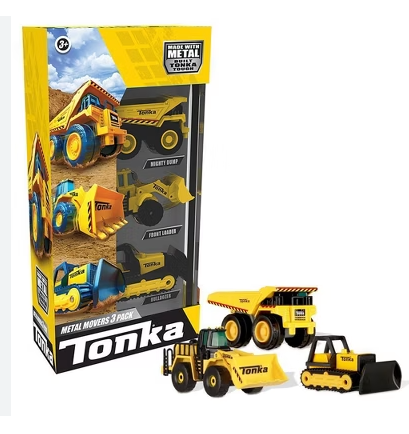 METAL MOVERS 3 PACK - TONKA