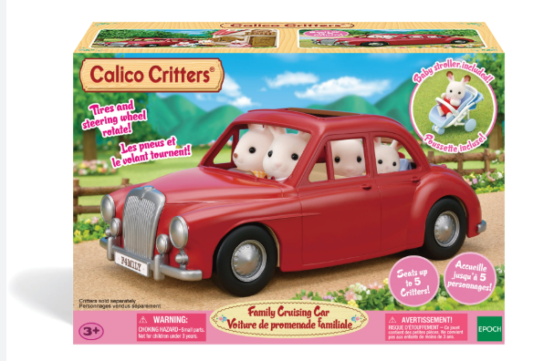 Calico Critters Family Cruising Car