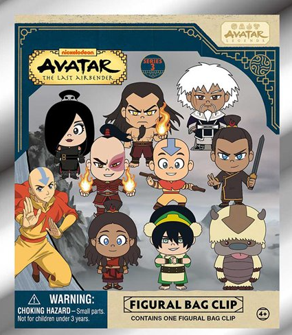 Avatar the Last Airbender Figural Bag Clip Series 3