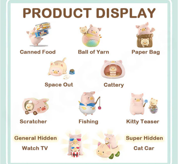 Lulu the Piggy Caturday Series Blind Box
