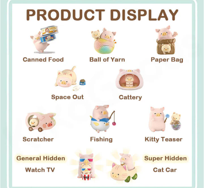 Lulu the Piggy Caturday Series Blind Box