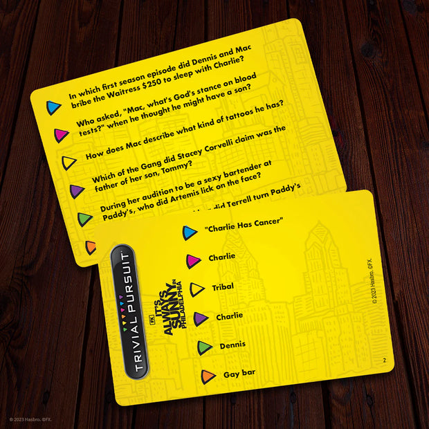 TRIVIAL PURSUIT: It Always Sunny In Philadelphia