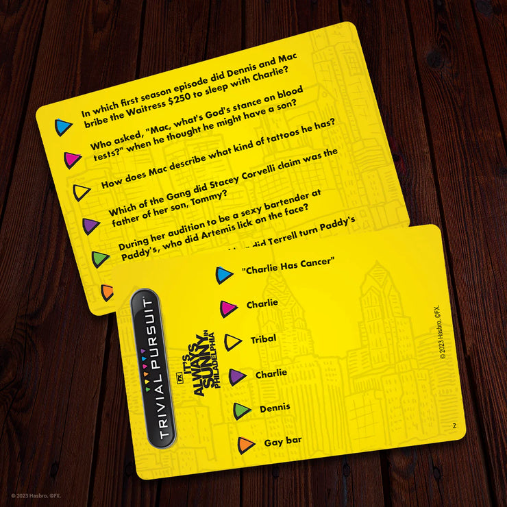 TRIVIAL PURSUIT: It Always Sunny In Philadelphia