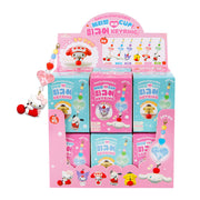 キューピー × ジェリー ストラップ　キュージョン　Sanrio　サンリオ Sanrio Cherry Heart Cup Figure Keyring – Asbury Park Fun House