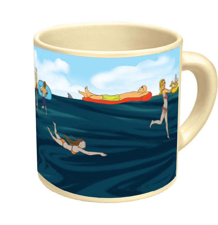 Shark! Heat-Changing Mug