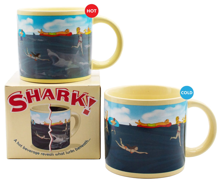 Shark! Heat-Changing Mug