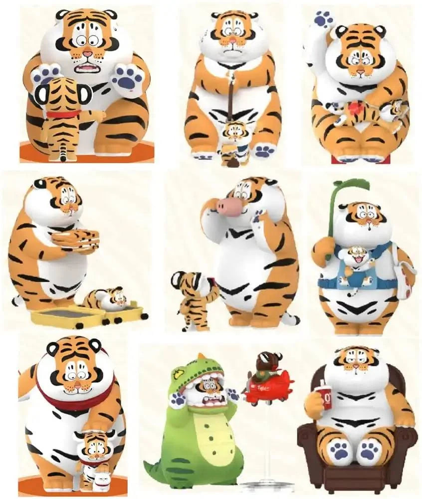 記念グッズ SHIGEO NAGASHIMA DREAM TREASURES FUNISM Fat Tiger Panghu Roaring Love Series Blind Box – Asbury