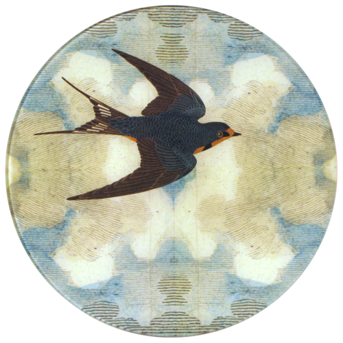 Swallow in Flight (Flying Right) Plate