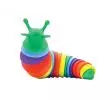 Rainbow Fidget Slug 7"