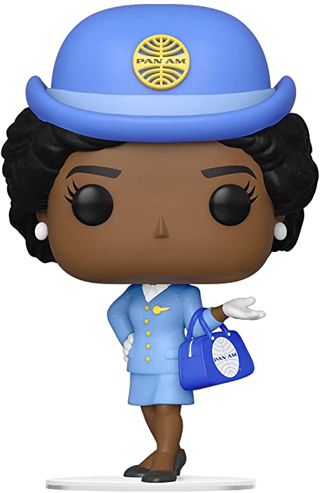 Stewardess with Blue Bag 141 Pop! Ad Icon