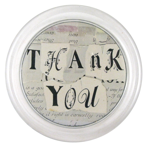 THANK YOU 6" Bottle Coaster