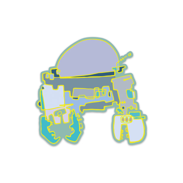 Bradley Hoffer "Robot" Sticker