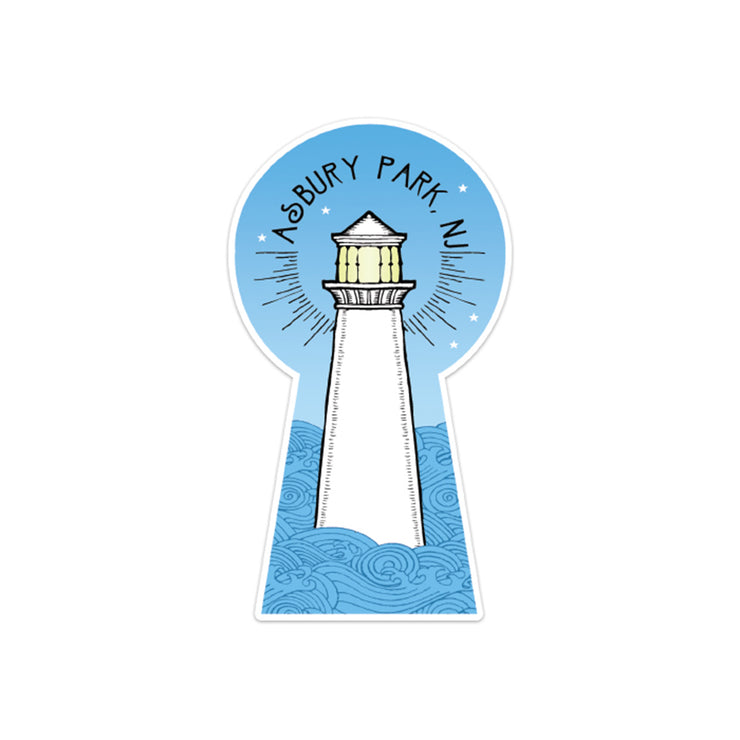Porkchop Lighthouse Sticker