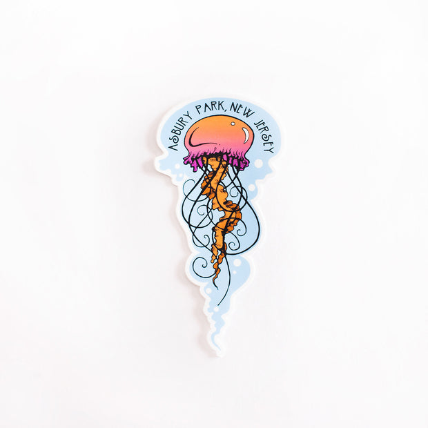 Porkchop Jellyfish Sticker
