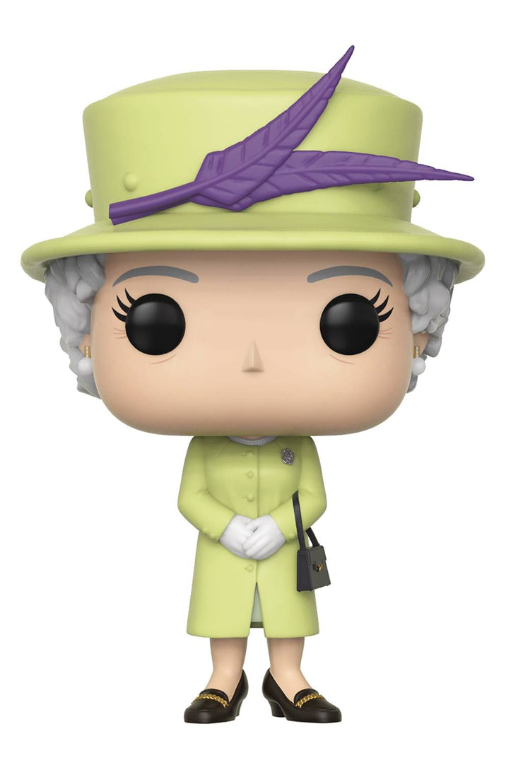 Queen Elizabeth II (Green) 01 Pop!