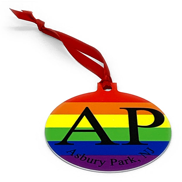 AP Pride Disk Ornament