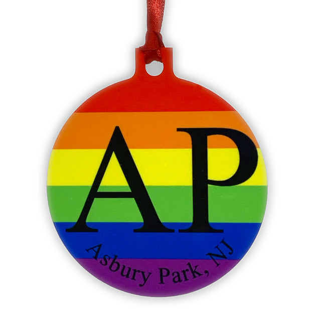 AP Pride Disk Ornament