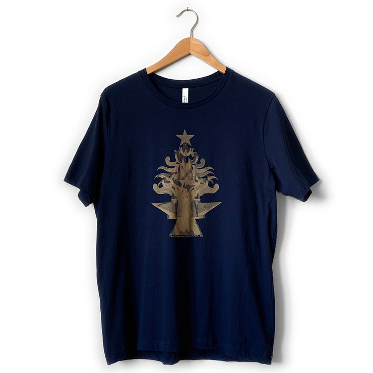 Giving Tree Navy Tee