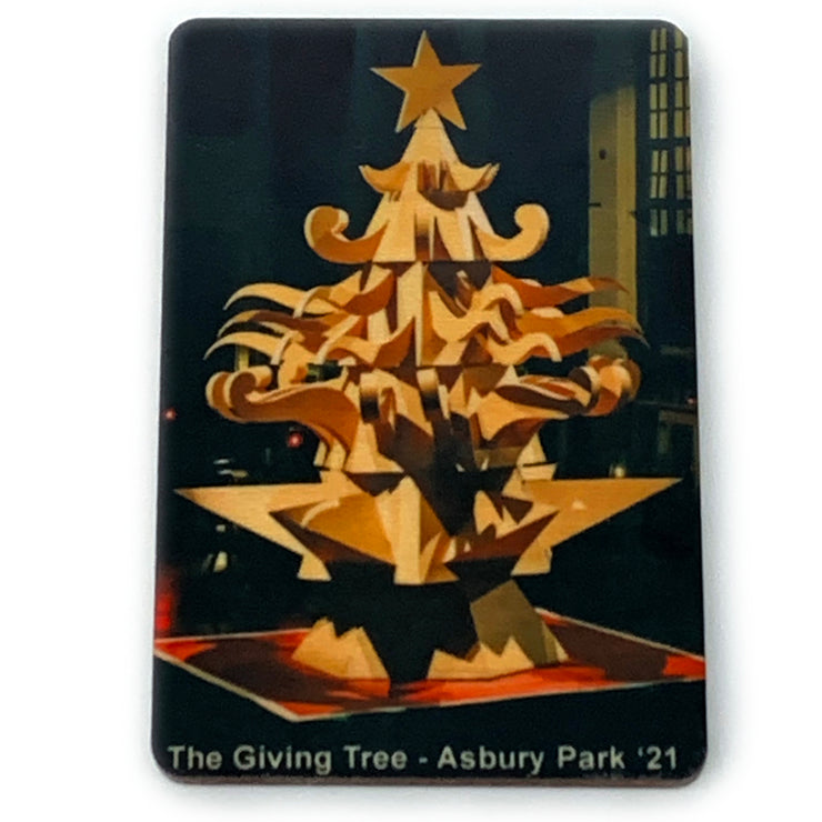 Giving Tree Wooden Magnet