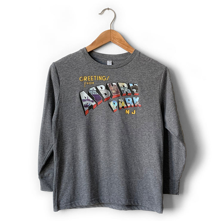 Greetings (Color) LS Tee, Youth
