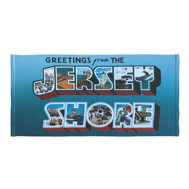 Jersey Shore Beach Towel