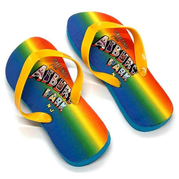 KIDS Greetings Flip Flops